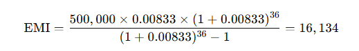 emi formula
